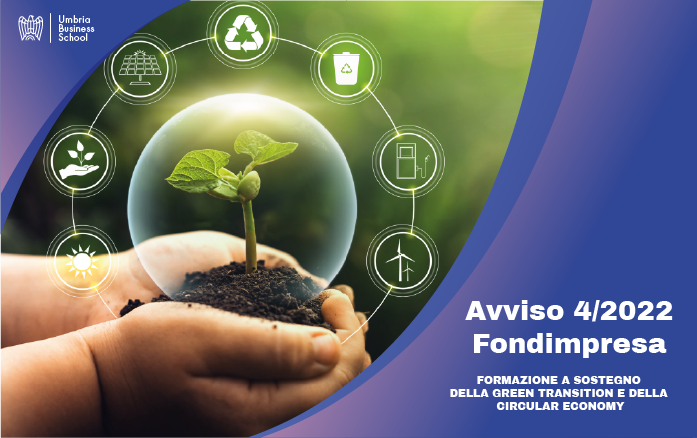 Fondimpresa- Avviso 4/2022 “Formazione a sostegno della Green Transition e della Circular Economy nelle imprese aderenti”