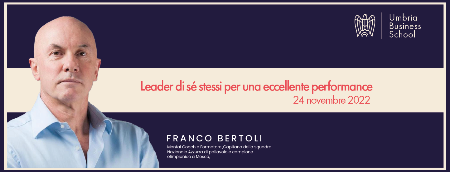 Umbria Business School: “Leader di se stessi per una eccellente performance”