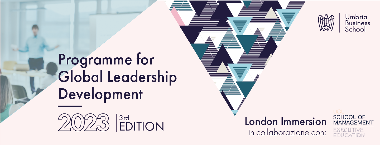 Al via la terza edizione del “Programme for Global Leadership Development”