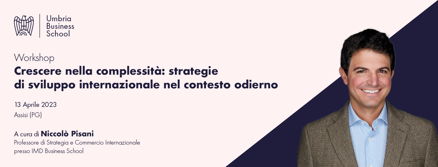 Strategie di crescita internazionali il tema del primo workshop del “Programme for Global Leadership Development” 2023.