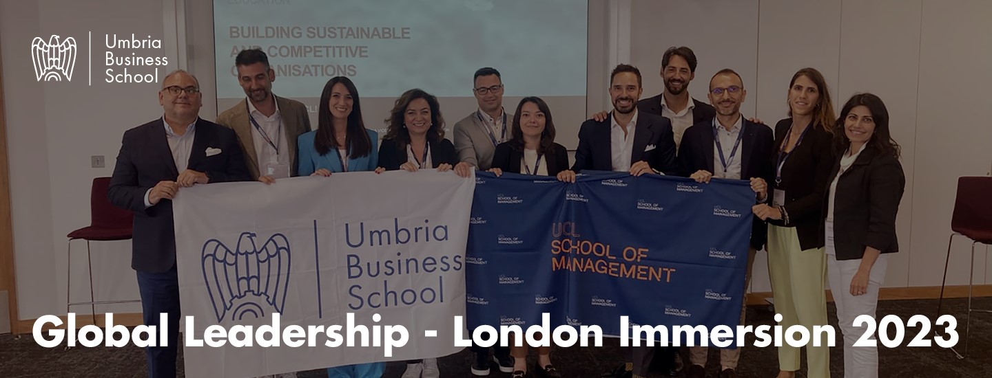 Grande successo per l’iniziativa London Immersion creata da Umbria Business School in collaborazione con la prestigiosa University College London (UCL) School of Management di Londra