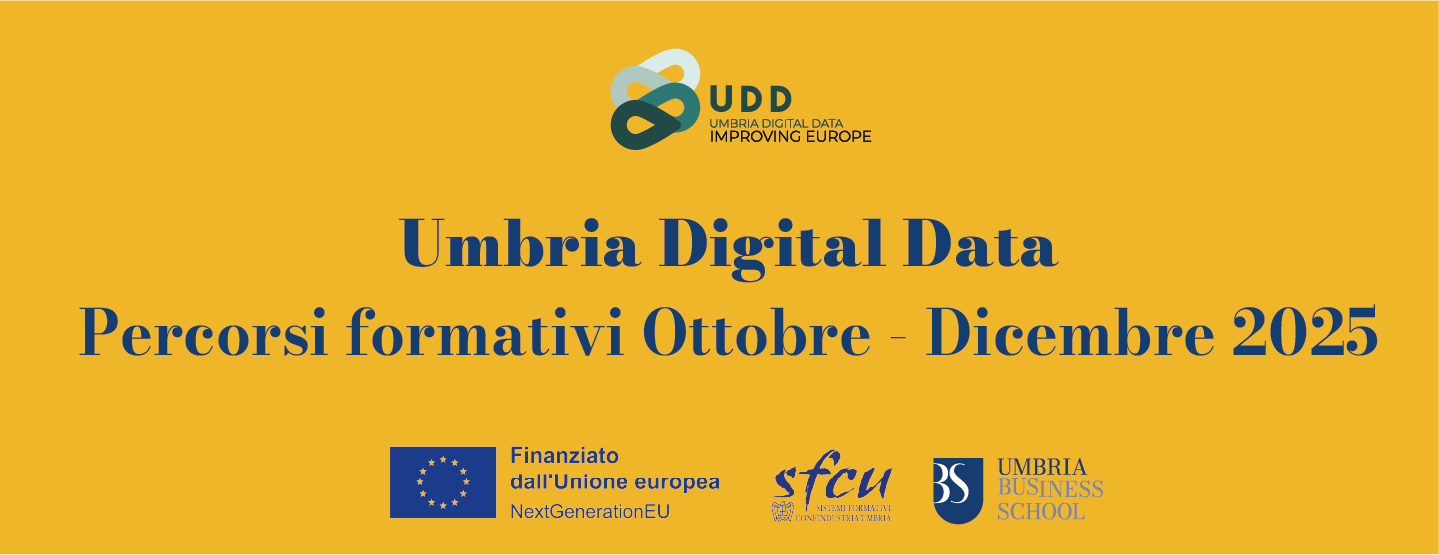 Umbria Digital Data: corsi finanziati per le aziende