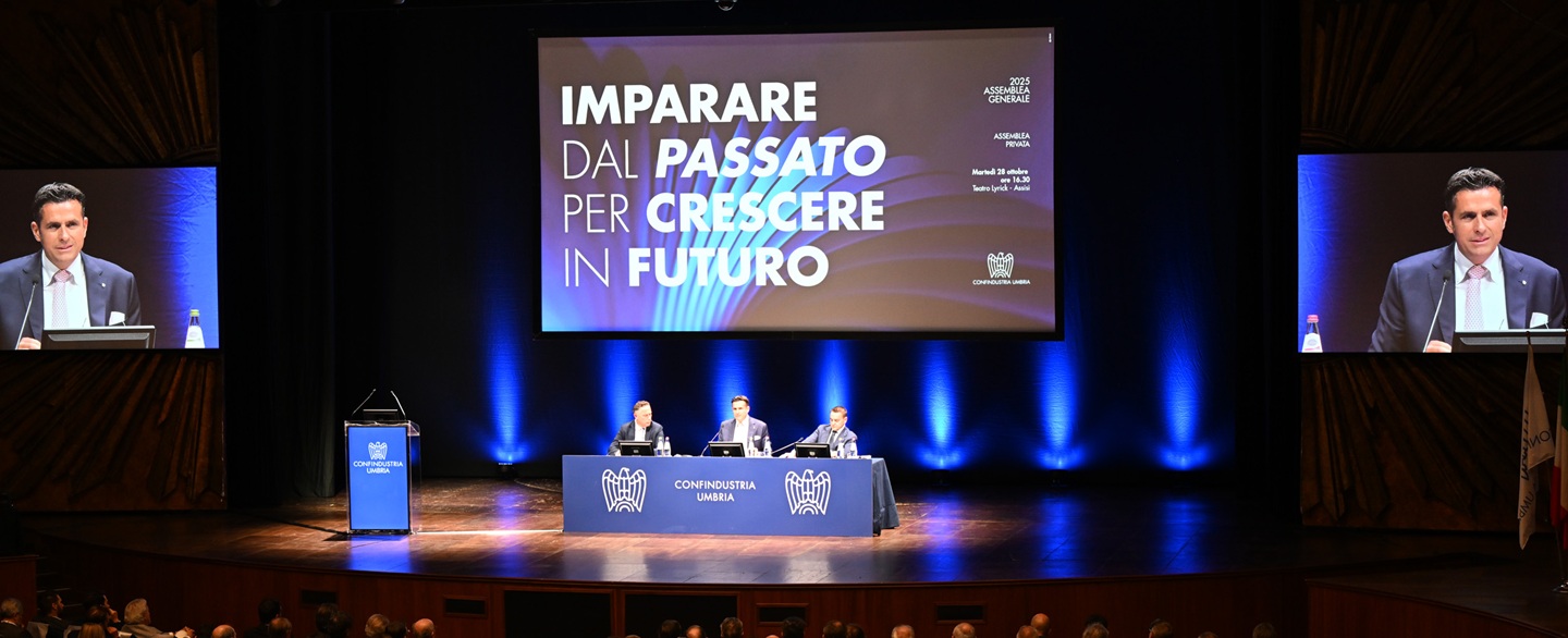 Assemblea Generale di Confindustria Umbria: l’intervento di Riccardo Stefanelli