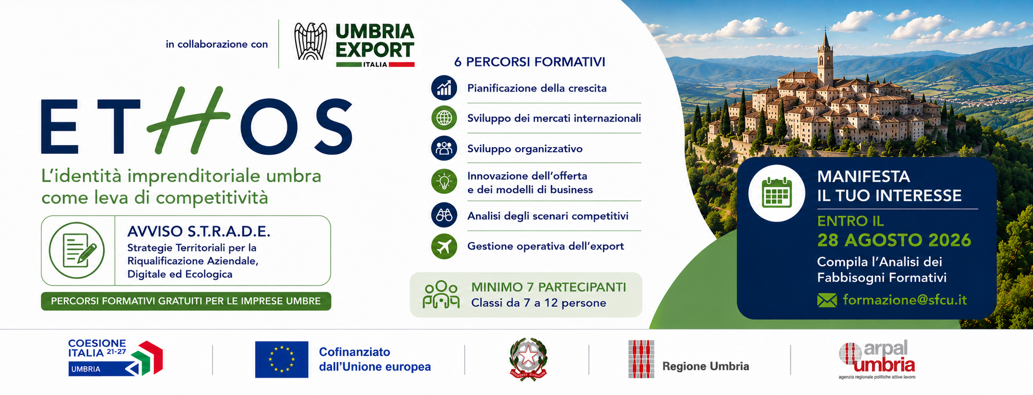 ETHOS: l’identità imprenditoriale umbra come leva di competitività